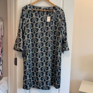 The limited printed shift dress - NWT